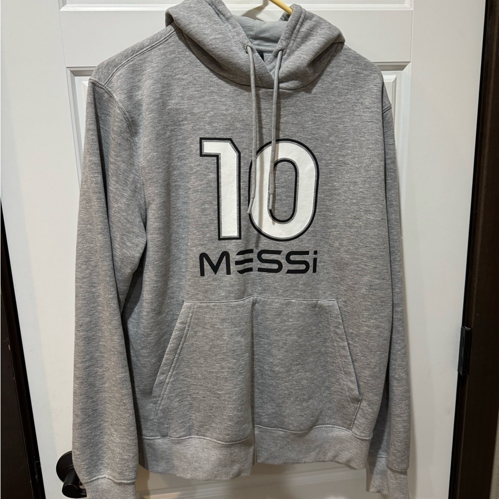 Gray Men’s Messi Hoodie